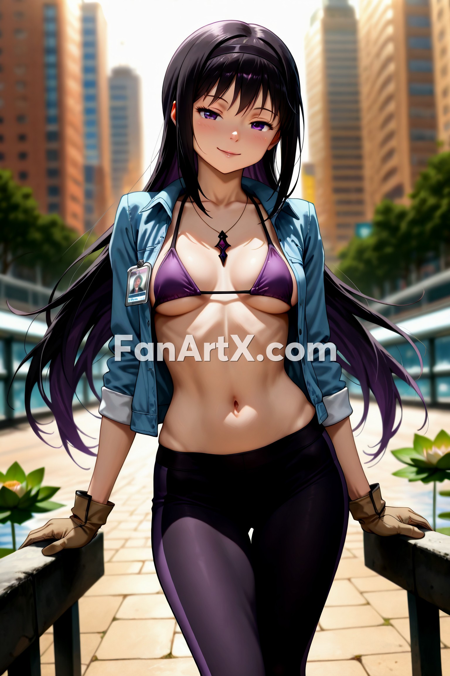 Akemi Homura Puella Magi Madoka Magica Fanart 3894707